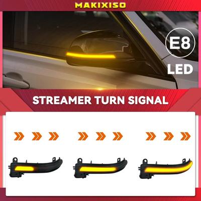 Для BMW 1 2 3 4 серии X1 F20 F21 F22 F30 F31 F34 F32 E84 i3 светодиодный динамический указатель поворота, мигалка с проточной водой, мигающий свет