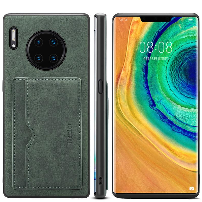 Чехол для мобильного телефона Huawei Mate60, имитация кожи, задняя крышка-визитница P70Ultra, кожаный чехол с горизонтальной подставкой 50