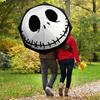 1pc Jack Nightmare Before Christmas Themed Automatic Opening and Closing Umbrella - Suitable for all occasion gift-d0807053