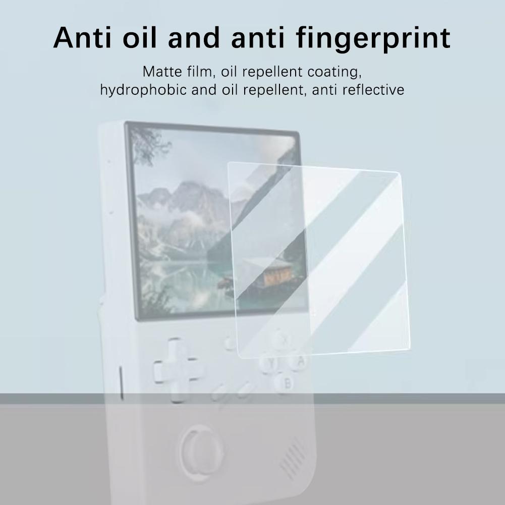 1 комплект Защитная пленка из закаленного стекла для портативной игровой консоли Anbernic RG40XXV для высокой четкости, взрывозащищенная, противоударная