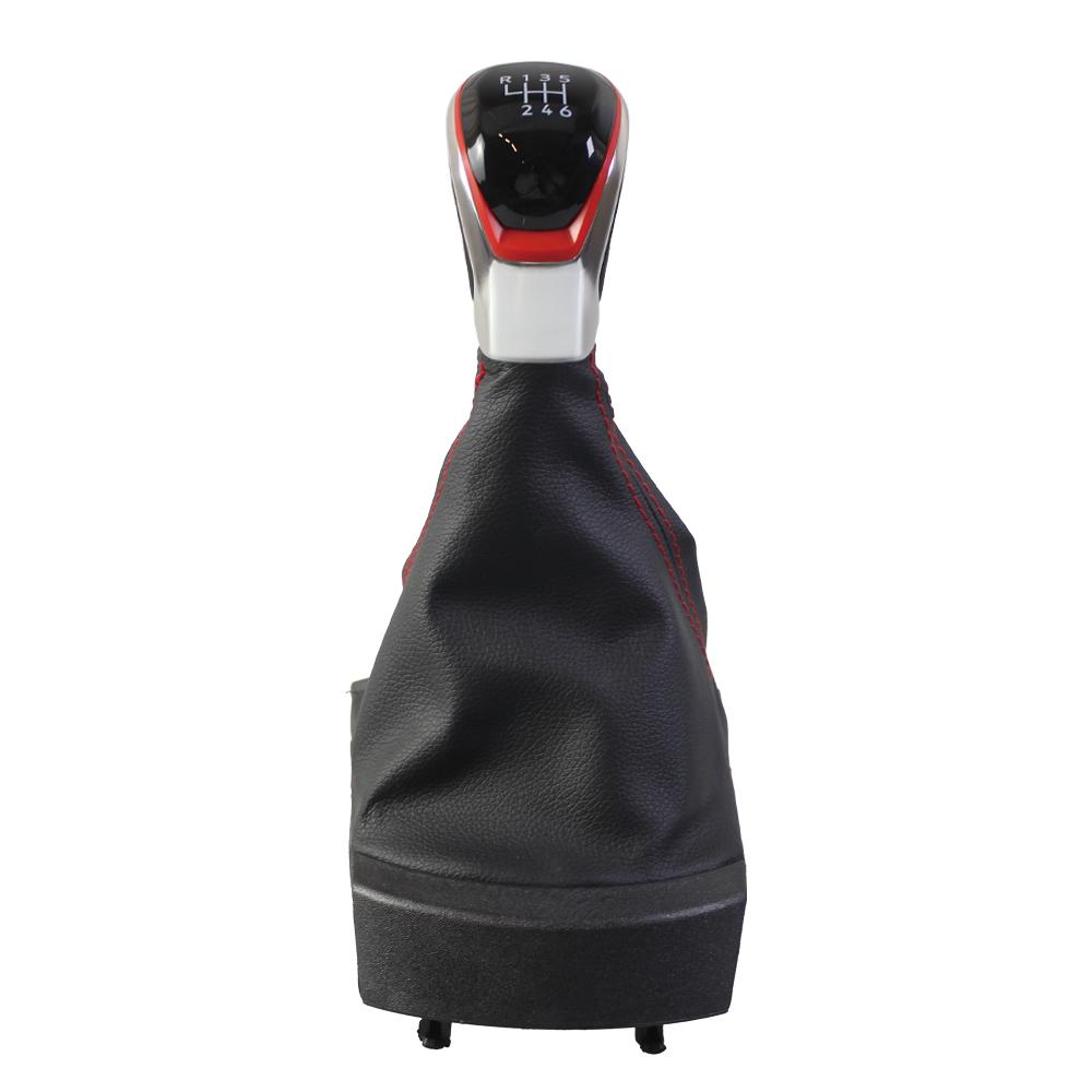 5/6 Speed Manual Shift Knob Kit with Bracket Base for Seat For ibiza 2002-2010 Simple Installation No Tools Needed