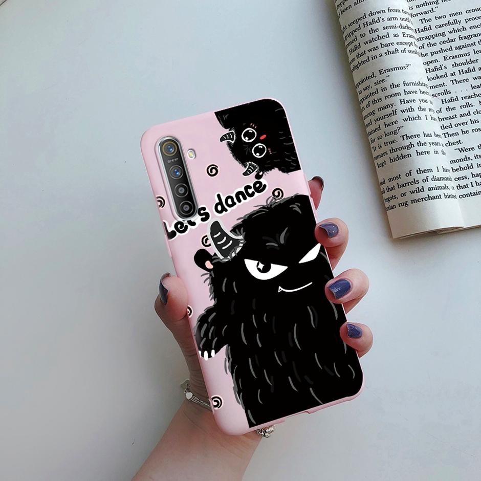 Чехол для Realme XT RMX1921 Coque Улыбка Мягкий силиконовый чехол для телефона для OPPO Realme X2 RealmeXT RealmeX2 Чехлы RMX1992 Оболочка Funda