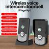 2.4Ghz Wireless Audio Intercom Door Phone Two Way Voice Doorbell H8 Voice Sender&Reciever Walkie-talkie Dooring DoorBellAA