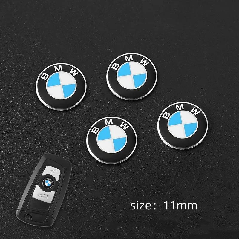 11 мм применимая наклейка с логотипом на ключ автомобиля Для BMW 1 3 5 7 серии x1 x3 x4 x5 x6 наклейка с логотипом на ключ дистанционного управления диаметром 1,1 см bzbf85