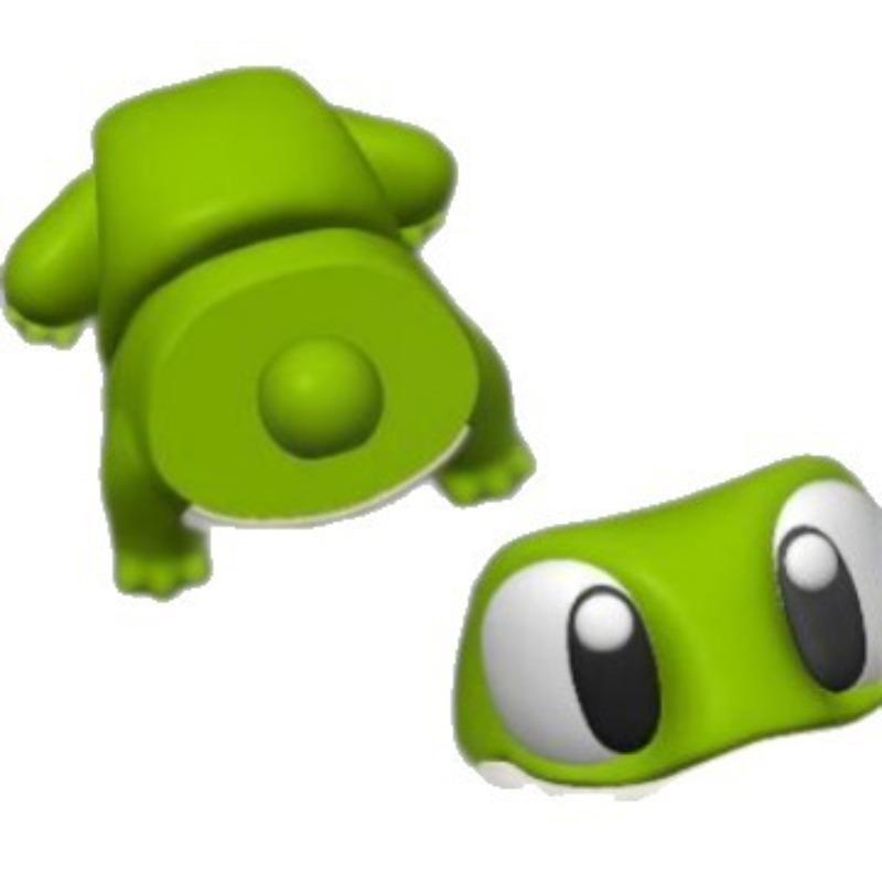 Милая модель лягушки с большими глазами, напечатанная на 3D-принтере - Подвижные суставы по всему телу, Реалистичная фигурка питомца для коллекционеров