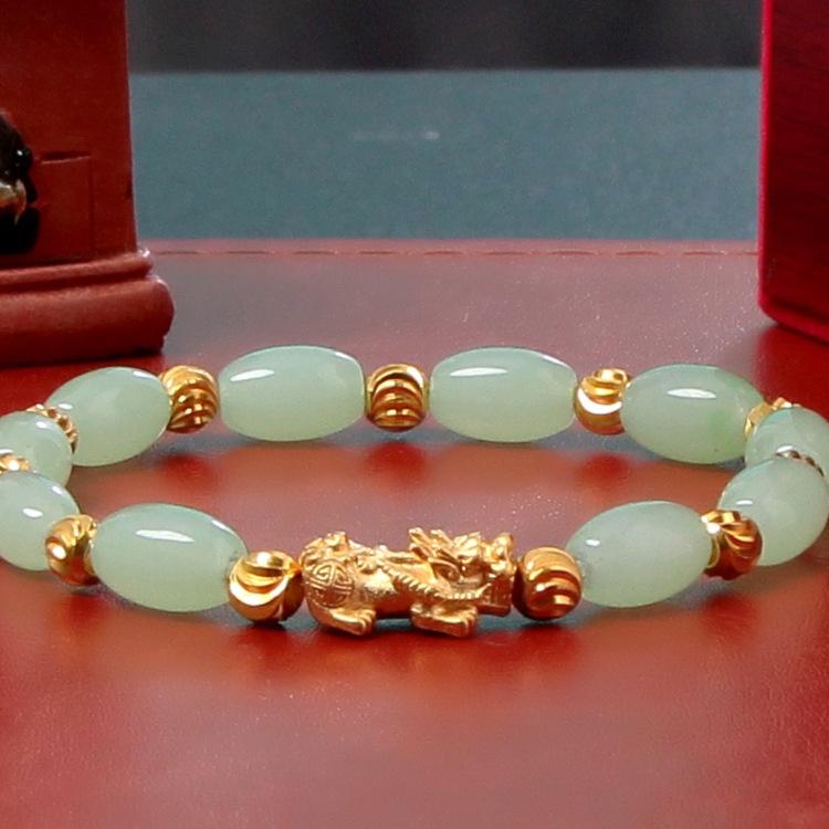 Lucky Women Jade Pixiu Браслет 3d Браслет PiYao