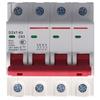 Автоматический выключатель 4P, миниатюрный воздушный выключатель MCB, защита от перегрузки и короткого замыкания, 400 В, для бытового использования, 63 А