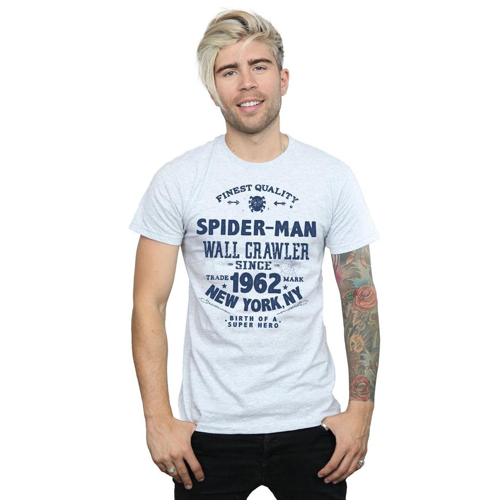 Marvel Mens Spider-Man Finest Quality T-Shirt