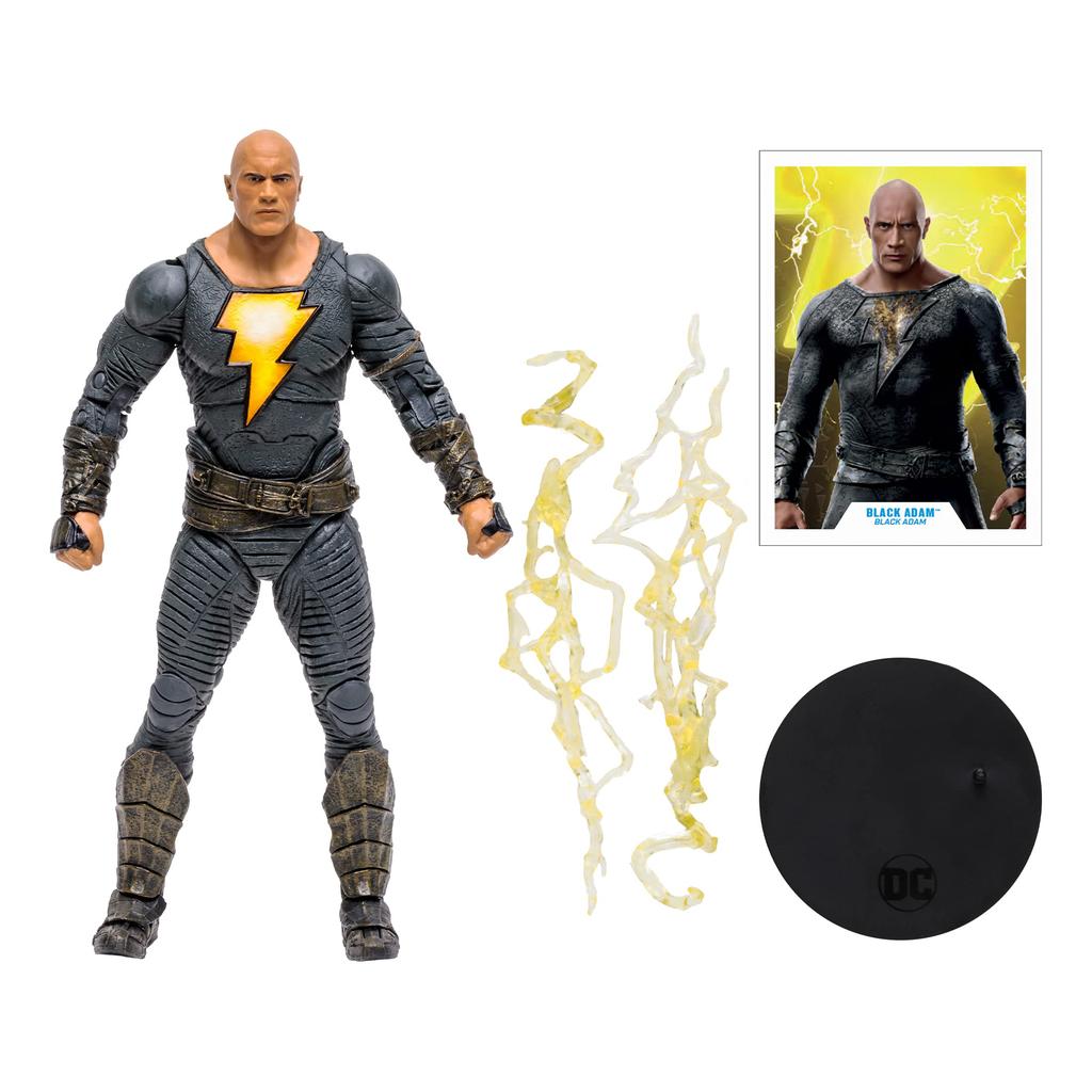 McFarlane Toys DC Black ADAM Movie Figure Black Adam 7-Inch - (Hero Costume)