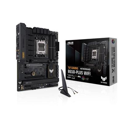 Asus TUF GAMING WIFI AMD Ryzen серии 7000 совместим с AM5 B650, оснащен ATX, авторизованный дистрибьютор, продукт B650-PLUS материнская плата/домашний