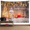 Домашний декор Рождественский настенный гобелен Гостиная Спальня Общежитие Домашний декор С Рождеством