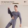 Men's Fleece Lined Thermal Underwear Set - Extra Thick Warm Base Layer for Autumn and Winter