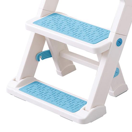 Детское сиденье для приучения к туалету с регулируемой высотой лестницы Складная стремянка Нескользящие накладки Приучающий к горшку Нескользящая лестница для приучения к туалету