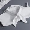 Women Fake Collar Blouse Sweater White Lapel Decor Detachable Collars For Women Black Lace False Collars Woman Lace Half Shirt