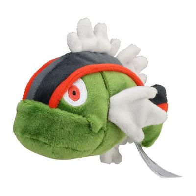 Оригинал из Pokémon Center 550 Плюшевая игрушка Pokémon fit Баскулин (Форма с красной полосой) 10,5 x 8,5 x 15 см (В x Ш x Г)