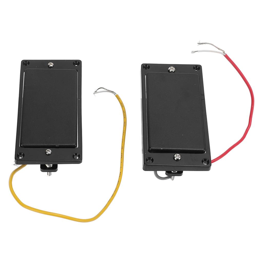 Звукосниматель для электрогитары, металлический бриджевый и нековый, с закрытым двойным звукоснимателем, части музыкального инструмента