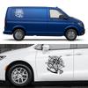 Автомобильная наклейка Креативный компас Якорь Водонепроницаемая виниловая наклейка Для автодома Автомобиля Грузовика Фургона Мотодома Внешний стайлинг Декор Аксессуары