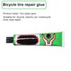 3Pcs Bike Tire Repair Glues Strong Adhesion Compact Size Portable Tire Inner Tube Puncture Repair Glues Bicycle Sealant