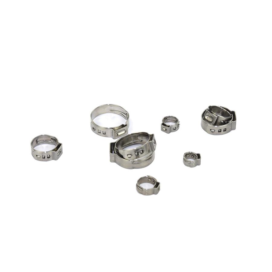 80 x 5,8-21 мм Одинарное ушко Плюс Нержавеющая сталь Автомобильные Гидравлические Хомуты O-образные зажимы Труба Топливо Воздух с Инструментом-клещами