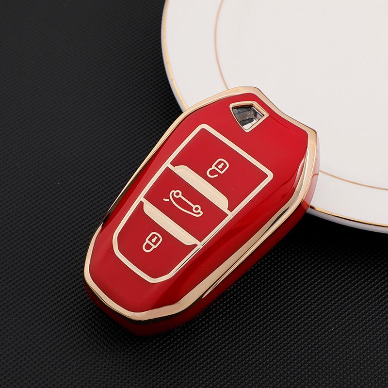 Dongfeng Peugeot Key Cover for Models 308, 301, 408, 308S, 3008, 2008, 508