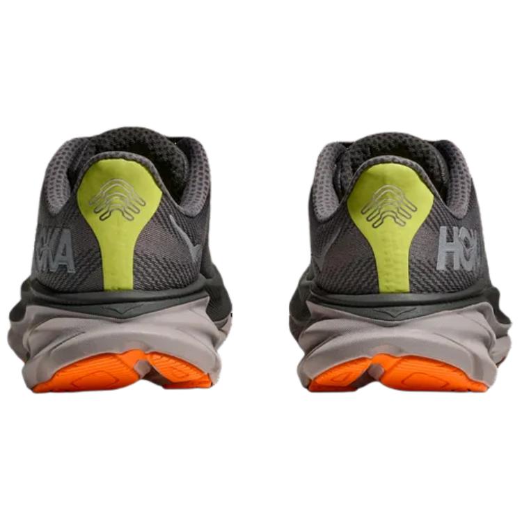 HOKA One One Clifton 9 Comfortable Versatile Durable Running Shoes Men Sneakers Gray 1141470F-ALTG