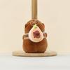 Plush Capybara Keychain With Soft Short Plush For Kids And Collectors