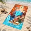 Пляжные полотенца Avatar The Last Airbender с индивидуальным именем также служат банными полотенцами летний must-have для улицы, пляжа и бассейна
