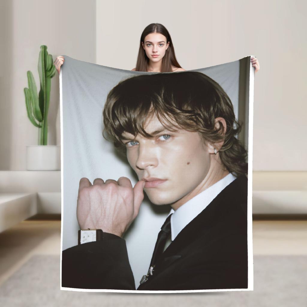 Heated Rivalry Flannel Blankets Warm Soft Throw Blanket for Living Room Travel Street Trend Bedspread Sofa Bed Cover