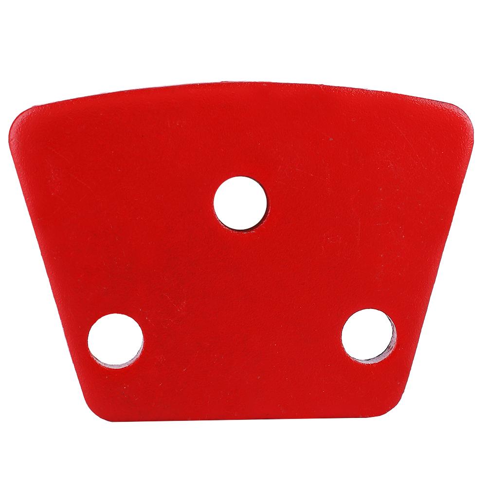 3Pcs Trapezoid Diamond Floor Grinding Pad Disc #30 Grit Metal Bond Scraper