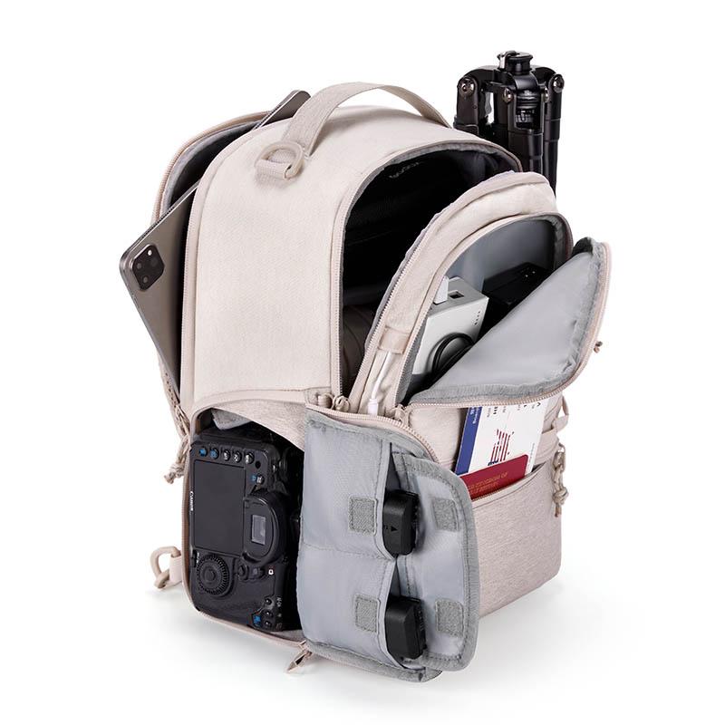 BAGSMART Рюкзак для камеры Рюкзаки для DSLR SLR камер с плечевым ремнем для Sony Canon Nikon Антикражный туристический рюкзак