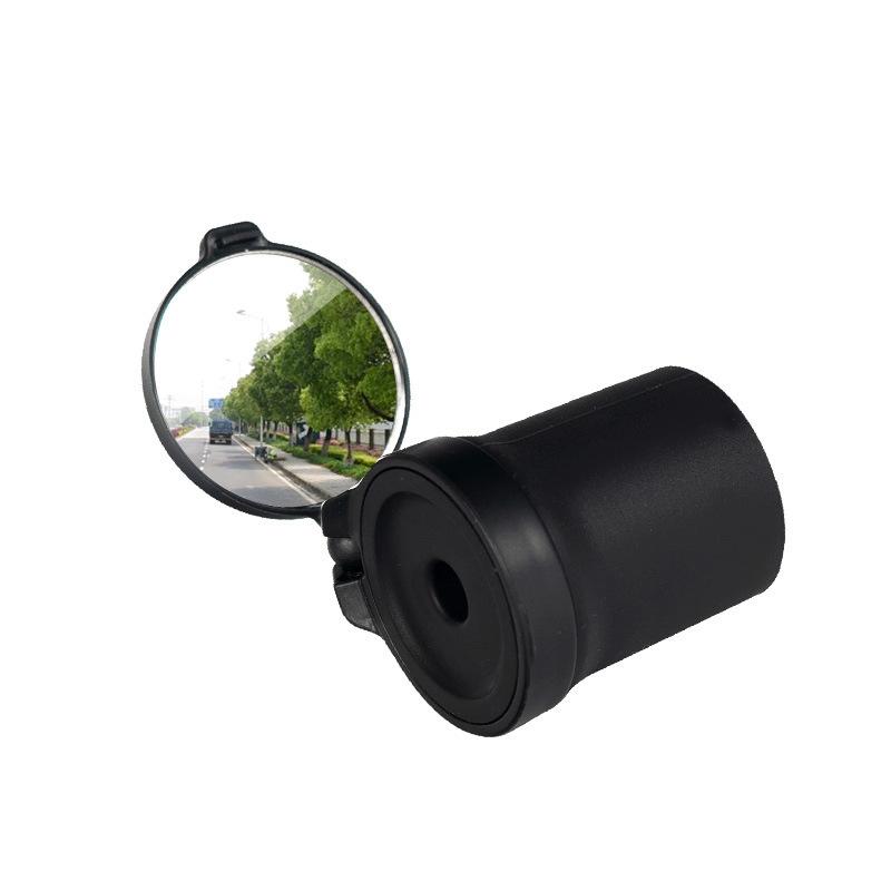 Bicycle Cloth Handlebar Cover Mirror Road Bike Mountain Bike Rotatable Adjustable Mini Rearview Mirror Riding Equipment