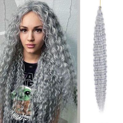 Прикрепленные крючком парики с латинскими локонами, парики Deep Twist, дреды 80 см, косички Kindy
