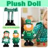 Exclusive For St. Patrick'S Day, Irish  Green Retractable Figurine Decoration - Injecting Luck And Childlike Fun Into The Holiday