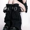Punk Leg Warmer Harajuku Calf Gaiters Socks Women Leg Sleeve