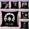 Vintage The C-Cure Rock Band Cushion Cover Plush Fabric Soft Double-Sided Printed Sofa Warm Winter Home Gift Pillow Cover