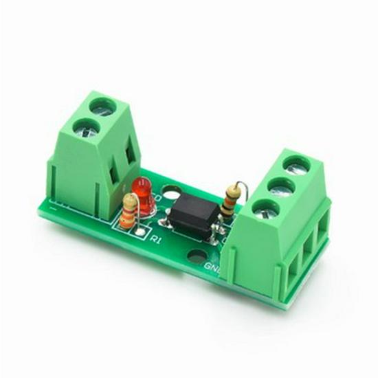 Single-Channel Optocoupler Isolation Module (EL817 / PC817) - Photoelectric Isolator for DIN Rail Mount