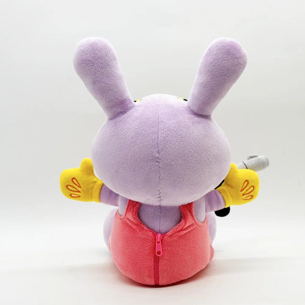 28-34cm Game Maid Jax Plush Toy THE AMAZING DIGITAL CIRCUS Anime Plushies Cuddly Stuffed Doll Kids Birthday Christmas Gifts