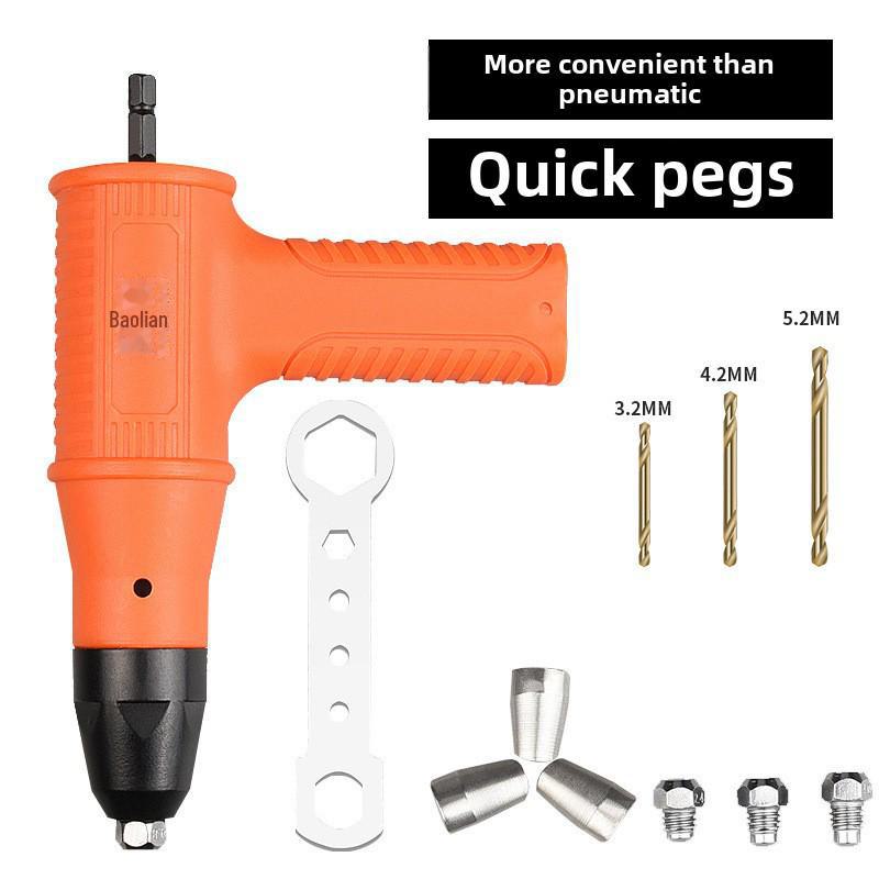 Электрический заклепочный пистолет Головка съемника из алюминиевого сплава