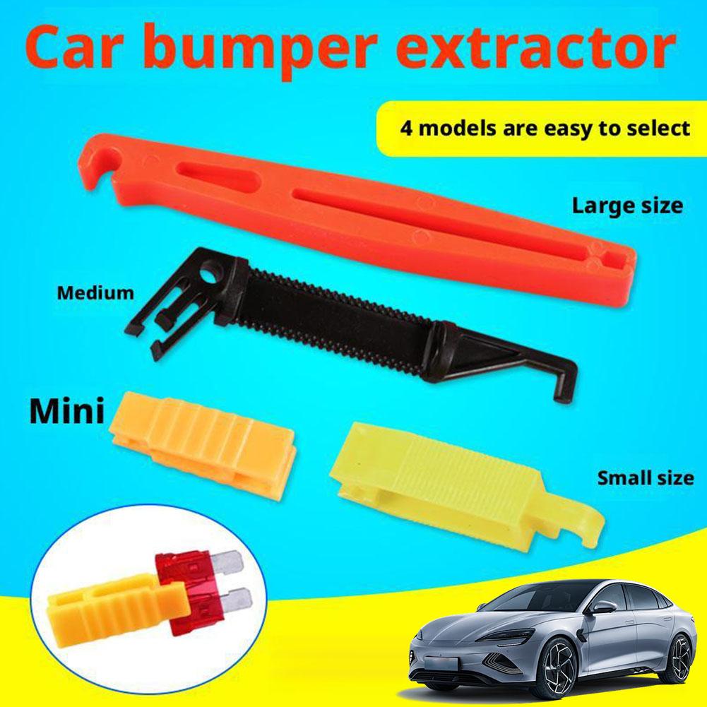 4Pcs Automobile Fuse Clip Car Fuse Extractor Fuse Remover Auto Fuse Plier For Car Fuse Holder Fuse Box Disassembly Tool