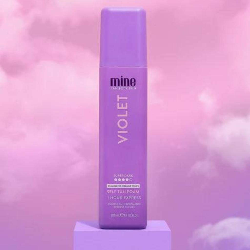 MineTan Violet Self-Tanning Foam 200ml