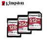 Kingston 512GB Up To 280MB/s Memory Cards | Canvas React Plus SD Card | High Performance Photography | Class 10 UHS-II U3 V60,SDR2V6/128GB/256GB/512GB