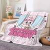 Cartoon cute E ESTHER B BUNNY Blanket For Sofa Office Bed Plane Travel Sleep Read Relax Camping Soft And Warm