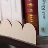 6pcs Unfinished Fan-shaped Wooden Frame Vintage Cabinet Frame DIY Crafts Frame  Crafts Making