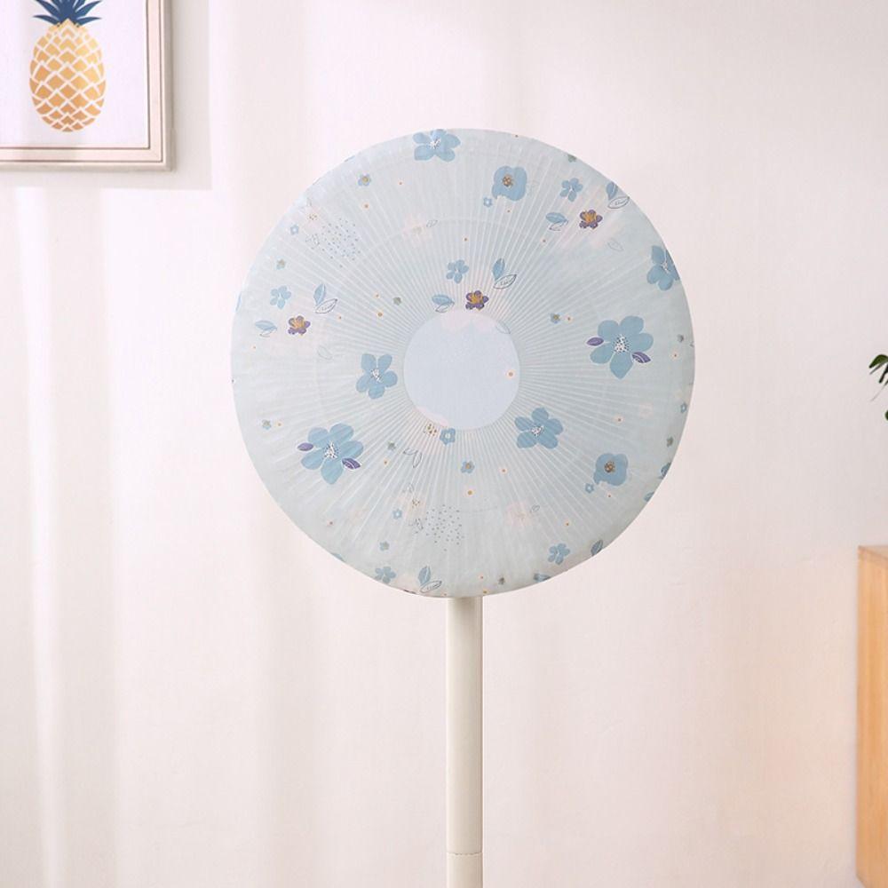 Cartoon Pattern Printing Fan Protection Covers Round Fan Fan Dustproof Covers Electric Fan Cover