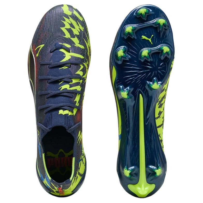 Puma Ultra 6 Ultimate FG Dare to Launch Pack Мужские кроссовки Синий Персидско-синий Потертое серебро 108753-01