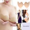 2 Styles Silicone Sticky Invisible Backless Bra Without Straps Push-up Bra Seamless Front Closed Rubber Strip Nipple Underwear
