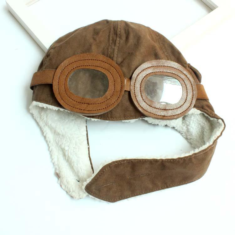 Детская мультяшная шапка-авиатор в корейском стиле с защитой ушей для мальчиков и девочек - теплая осенне-зимняя шапка Лей Фэн