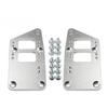 High Quality LS Engine Mounts Billet Aluminum LS Swap Kit LS Adapter Plates Kit LS2 LS3 LS6 for Cw Chevelle Camaro Nova