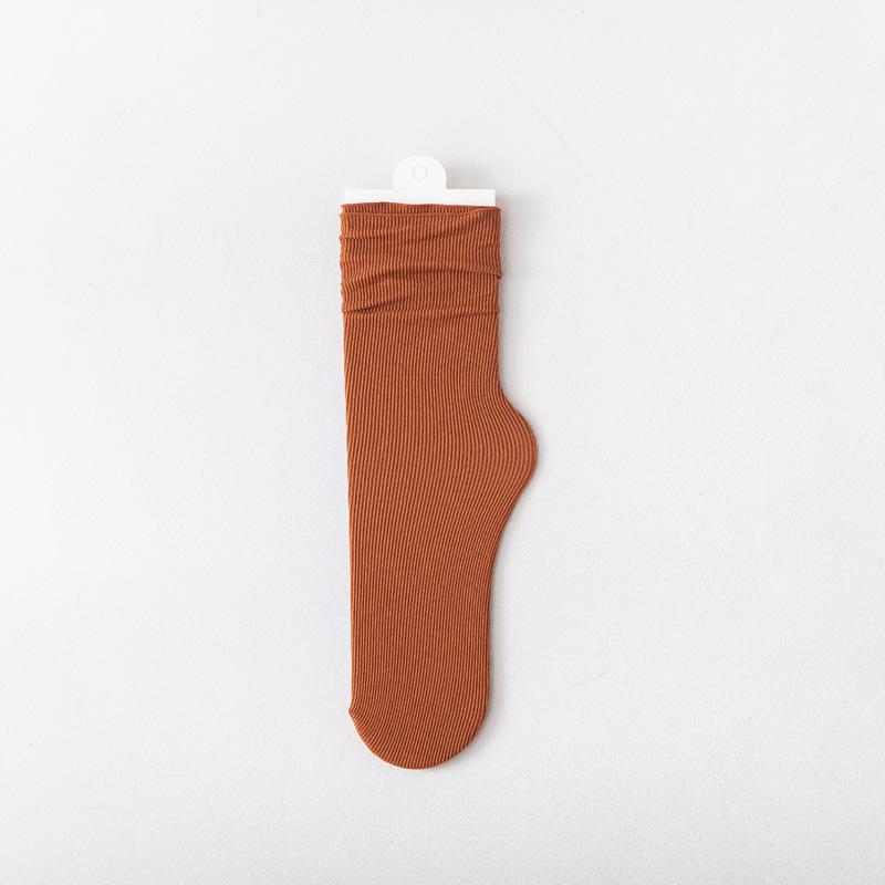 Женские носки из ледяного шелка, летние ультратонкие крутые носки, яркие, сладкие дышащие носки, Calcetines De Mujer Femmes Chaussettes