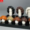 10 шт. Кирпичики MOC 4 см Фигурка Одежда Женщина Женские Кудрявые Волосы Принцессы Волосы Сборные Строительные Блоки Аксессуары Детская Игрушка